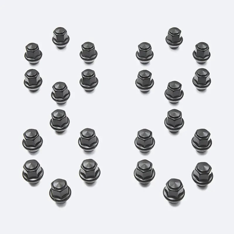 Ford Racing M12 x 1.5 Black Lug Nut - Set of 24 thumbnail 9