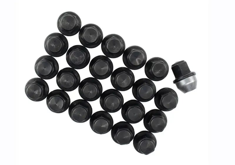 Ford Racing M14 x 1.5 Black Lug Nut - Set of 24 thumbnail 3