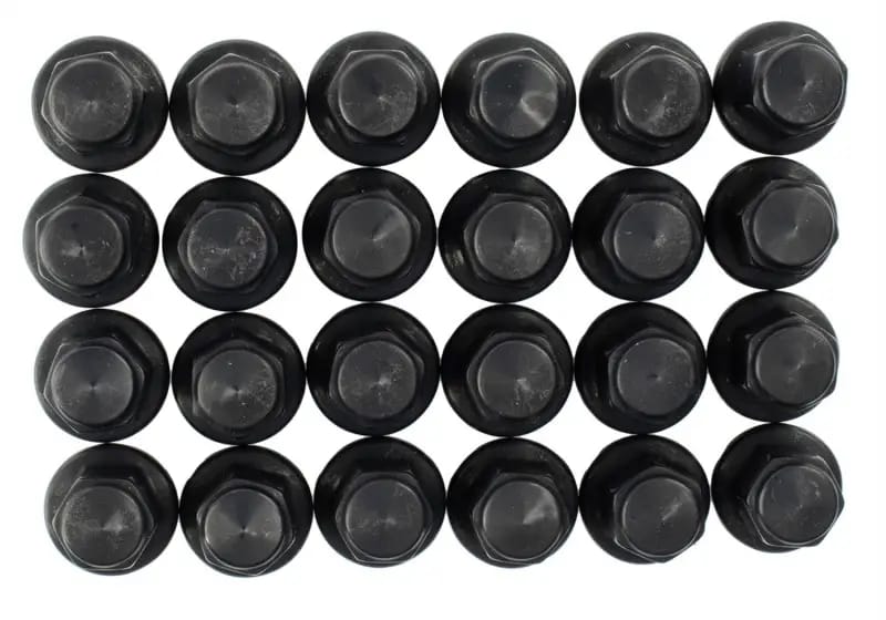 Ford Racing M14 x 1.5 Black Lug Nut - Set of 24 thumbnail 4