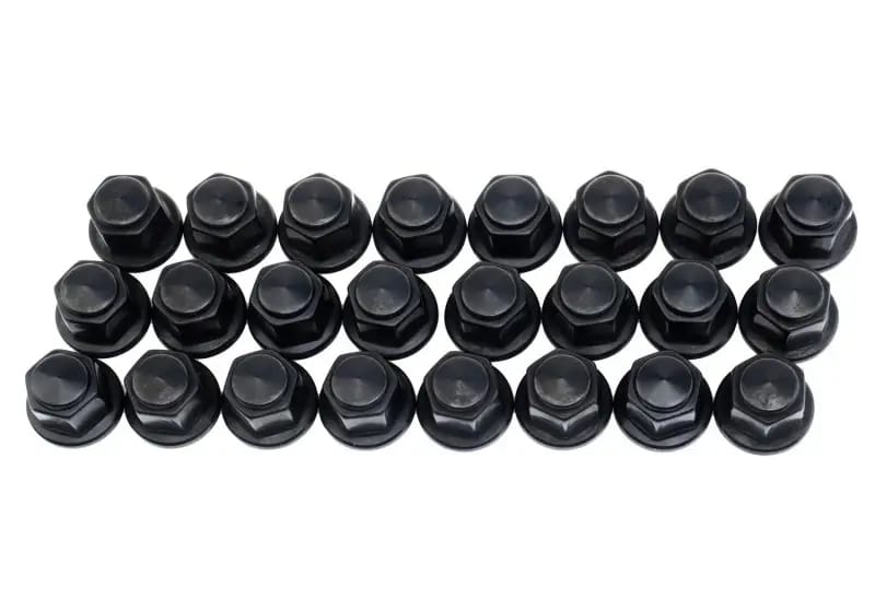 Ford Racing M12 x 1.5 Black Lug Nut - Set of 24 thumbnail 4