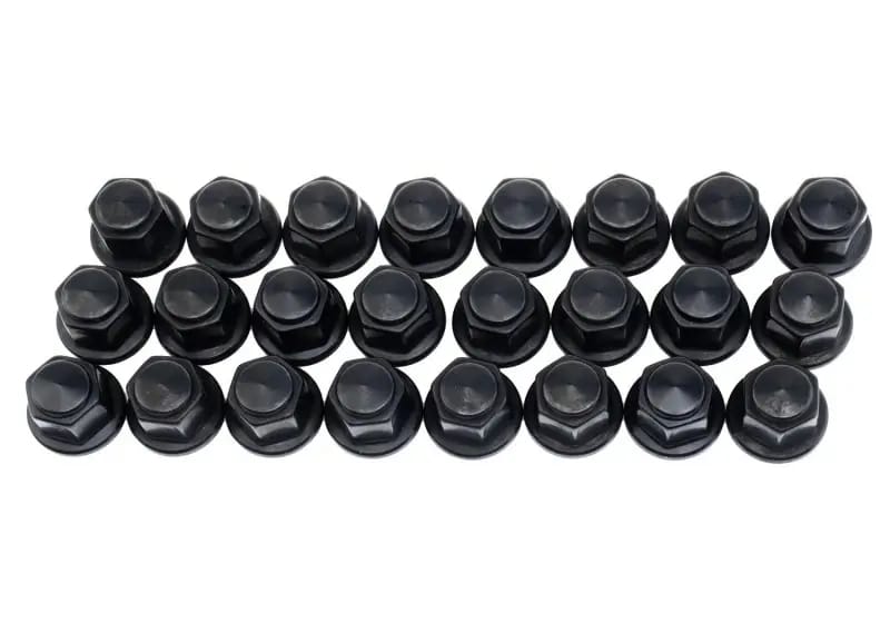 Ford Racing M12 x 1.5 Black Lug Nut - Set of 24 thumbnail 7