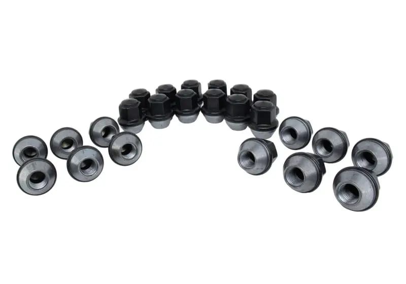 Ford Racing M12 x 1.5 Black Lug Nut - Set of 24 thumbnail 8
