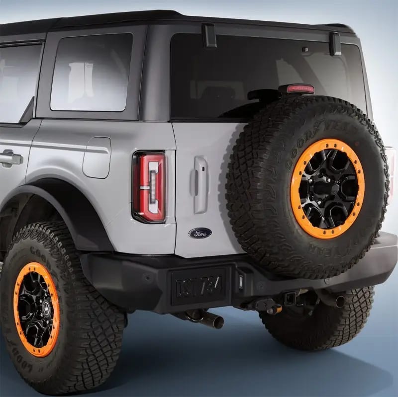 Ford Racing 2021+ Ford Bronco Functional Bead Lock Ring Kit - Orange thumbnail 4