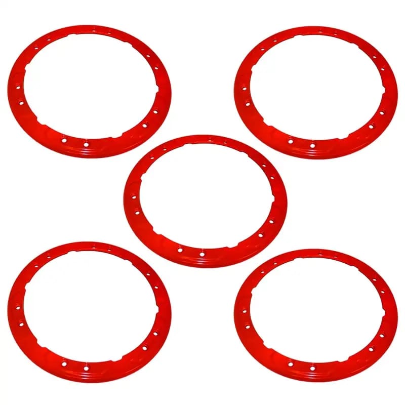 Ford Racing 2021+ Ford Bronco Functional Bead Lock Ring Kit - Red thumbnail 2