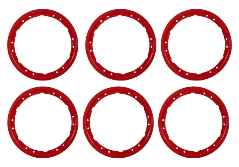 Ford Racing 2021+ Ford Bronco Functional Bead Lock Ring Kit - Red thumbnail 3