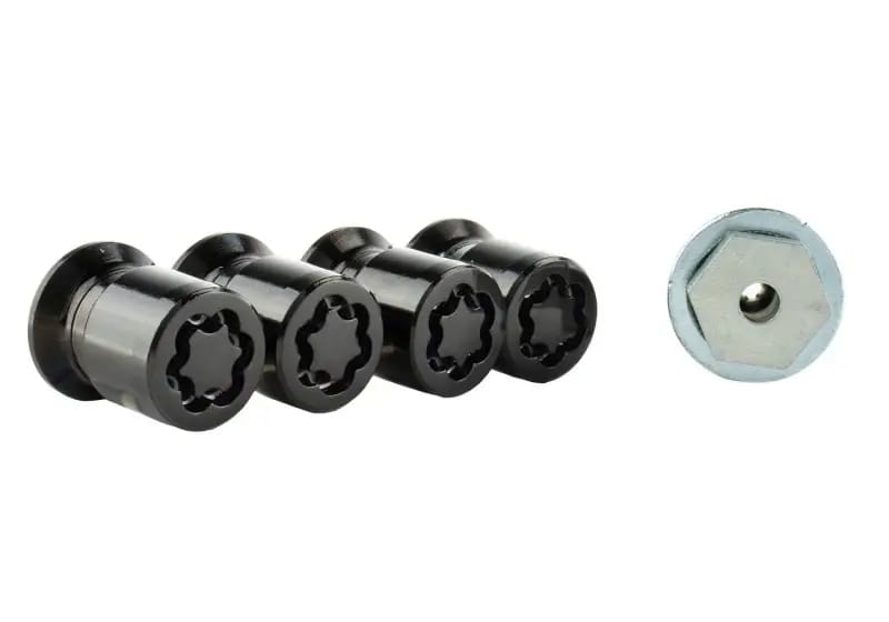 Ford Racing M12 x 1.5 Black Security Lug Nut Kit - Set of 4 thumbnail 4