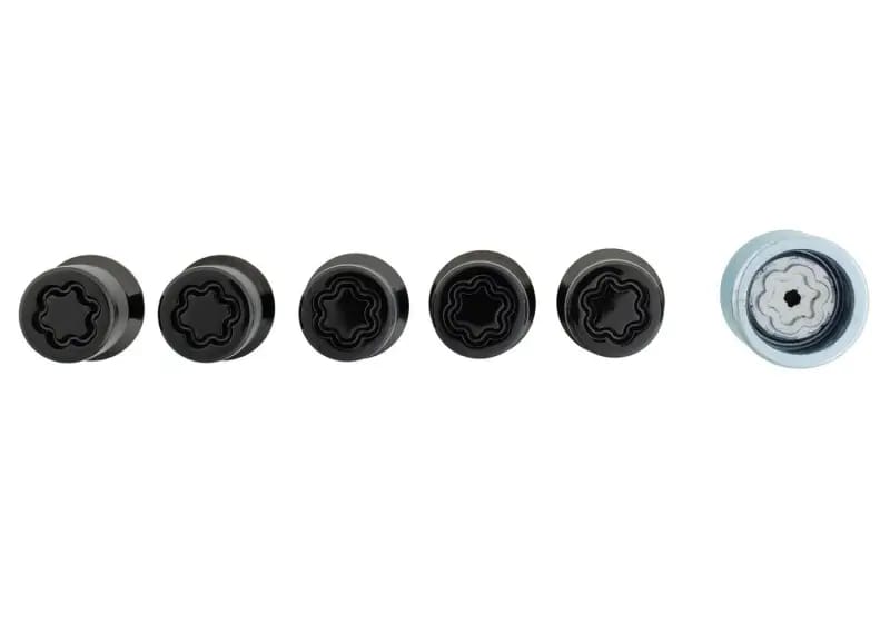 Ford Racing M12X1.5 Black Security Lug Nut - Set of 5 thumbnail 5