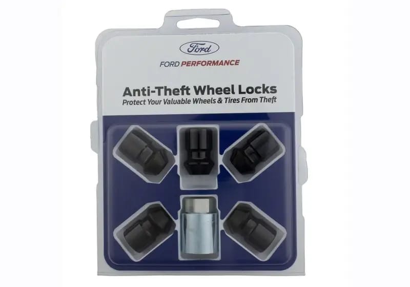 Ford Racing M12X1.5 Black Security Lug Nut - Set of 5 thumbnail 7