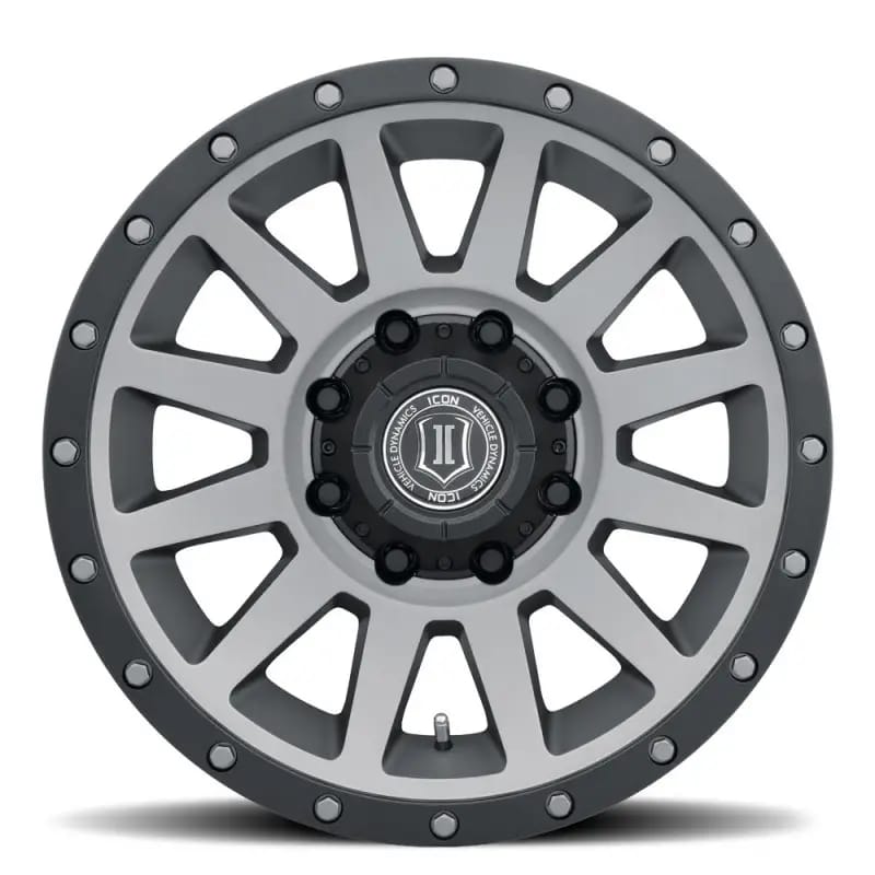 Icon Alloys Compression HD Titanium Wheel 18 X 9 / 8 X 180 / 12 MM / 5.5in BS thumbnail 2