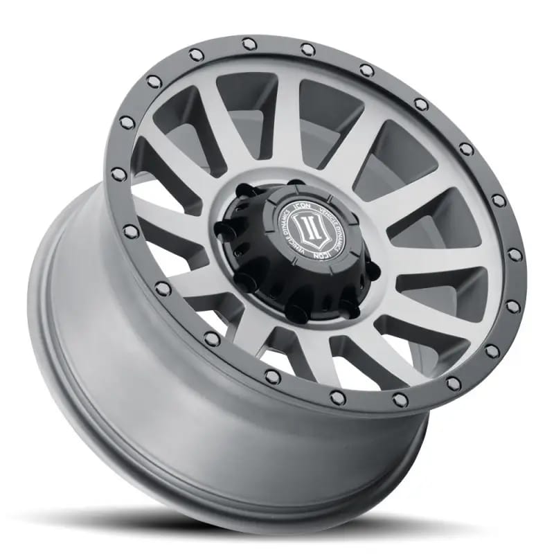 Icon Alloys Compression HD Titanium Wheel 18 X 9 / 8 X 180 / 12 MM / 5.5in BS thumbnail 3