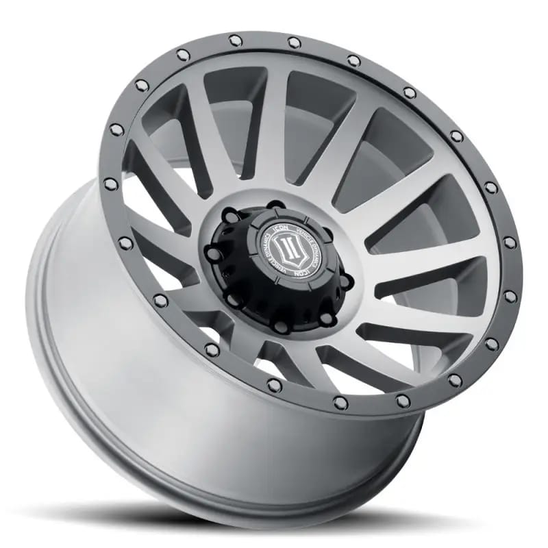 ICON Compression 20x10 8x180 -19mm Offset 4.75in BS 124.2mm Bore Titanium Wheel thumbnail 3