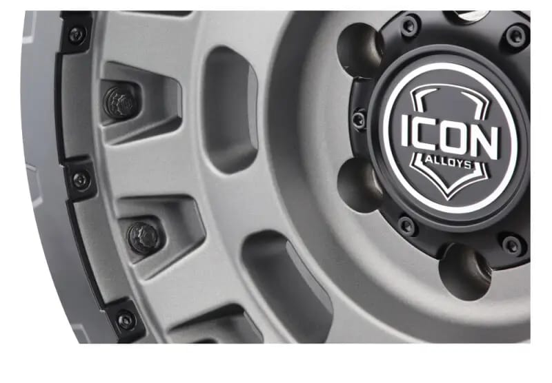 Icon Hammer Pro 17x8.5 / 6x135 / 25MM / 5in BS - Charcoal thumbnail 6