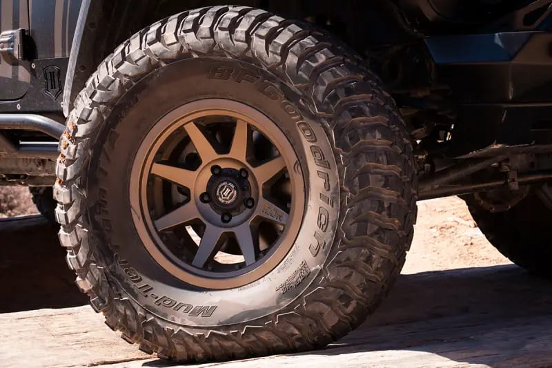 ICON Rebound Pro 17x8.5 6x135 6mm Offset 5in BS 87.1mm Bore Bronze Wheel thumbnail 4