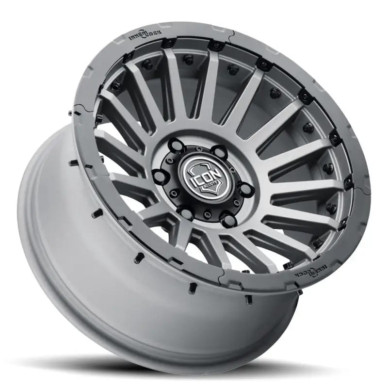 ICON Recon Pro 17x8.5 8 x 170 6mm Offset 5in BS Charcoal Wheel thumbnail 15