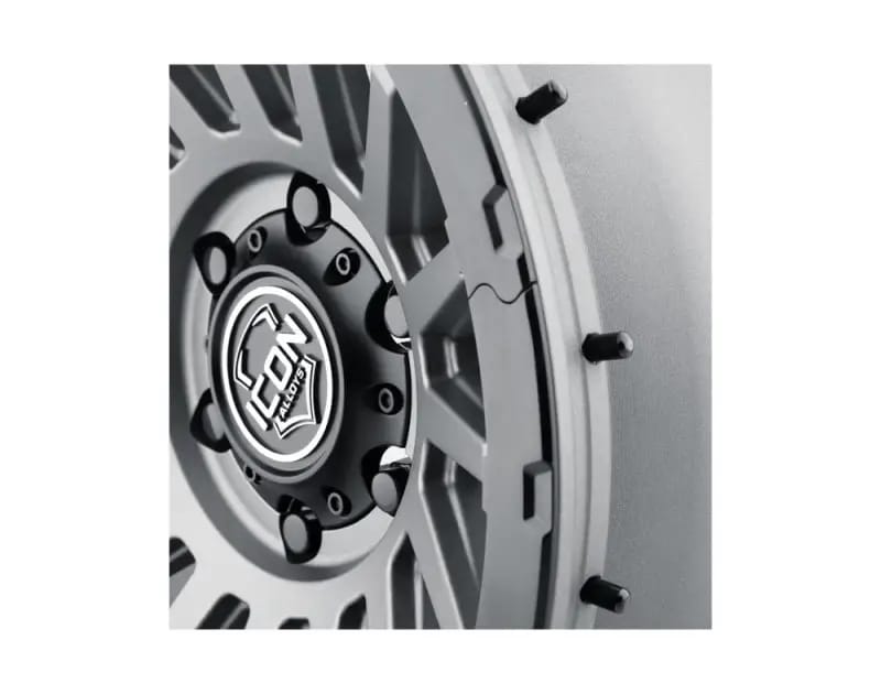 ICON Recon Pro 17x8.5 8 x 170 6mm Offset 5in BS Charcoal Wheel thumbnail 4