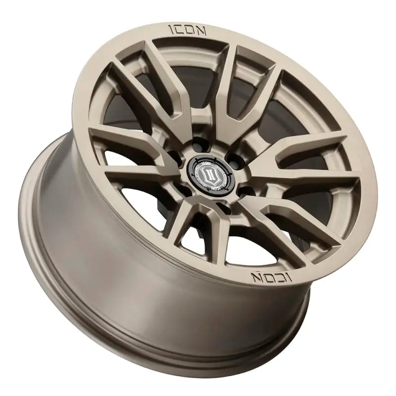 ICON Vector 6 17x8.5 6x5.5 0mm Offset 4.75in BS 106.1mm Bore Bronze Wheel thumbnail 3