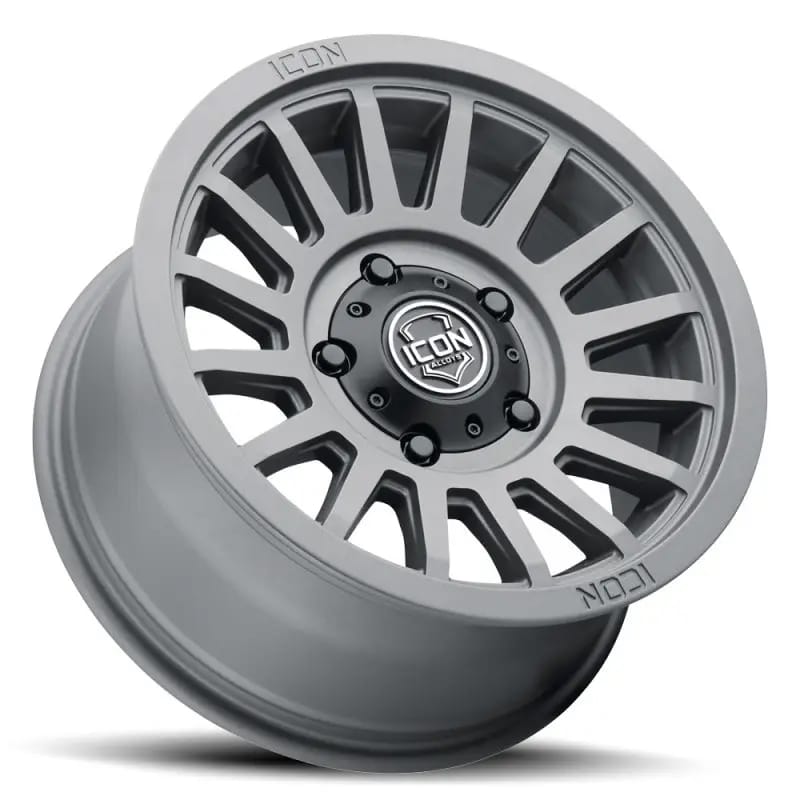 ICON Recon SLX 17x8.5 6x135 6mm Offset 5in BS 87.1mm Bore Charcoal Wheel thumbnail 3