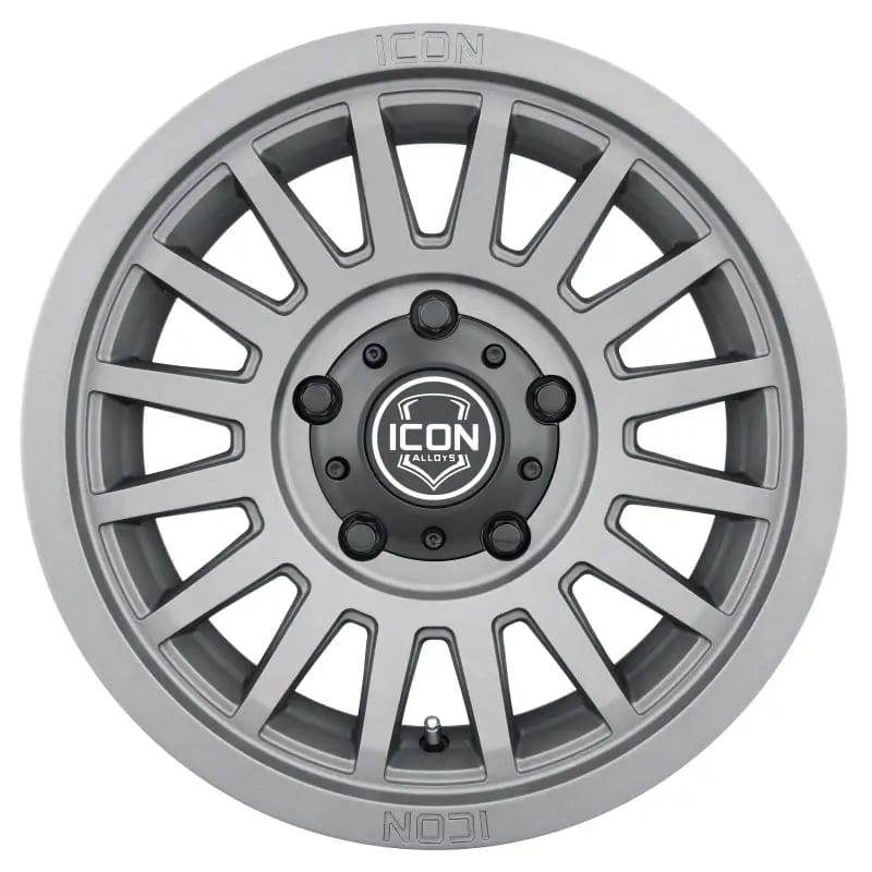 ICON Recon SLX 18x9 6x135 BP 6mm Offset 5.25in BS 87.1mm Hub Bore Charcoal Wheel thumbnail 2