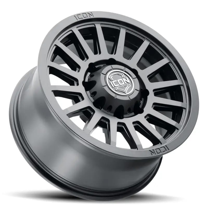 ICON Recon SLX 18x9 8x180 BP 12mm Offset 5.5in BS 124.2mm Hub Bore Satin Black Wheel thumbnail 3