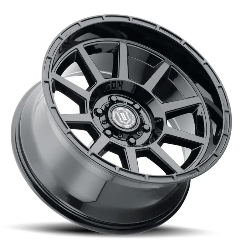 ICON Recoil 20x10 6x135 -24mm Offset 4.5in BS Gloss Black Wheel thumbnail 3