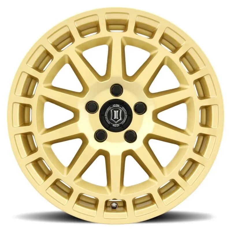 ICON Journey - 17x8 / 5x4.5 / +38mm / 6in BS - Gloss Gold Wheel thumbnail 2
