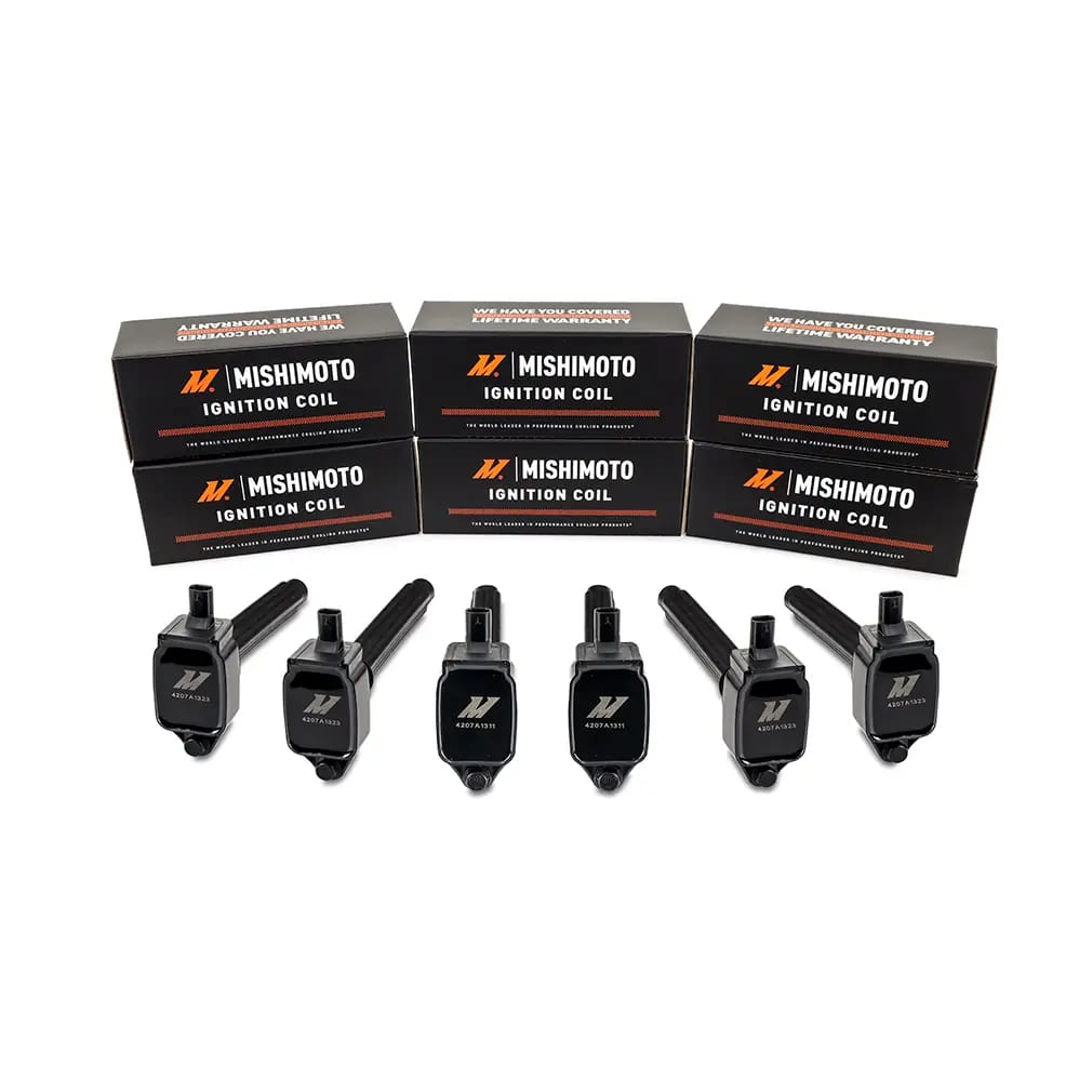 Mishimoto 12-18 Jeep Wrangler 3.6L Six Cylinder Ignition Coil Set thumbnail 4