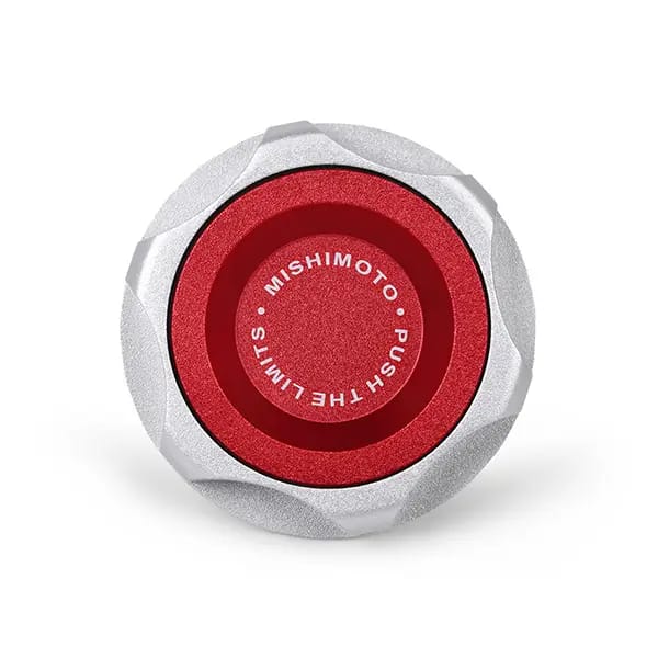 Mishimoto 2015+ Ford Mustang EcoBoost/2013+ Ford Focus ST Oil Filler Cap - Red thumbnail 5