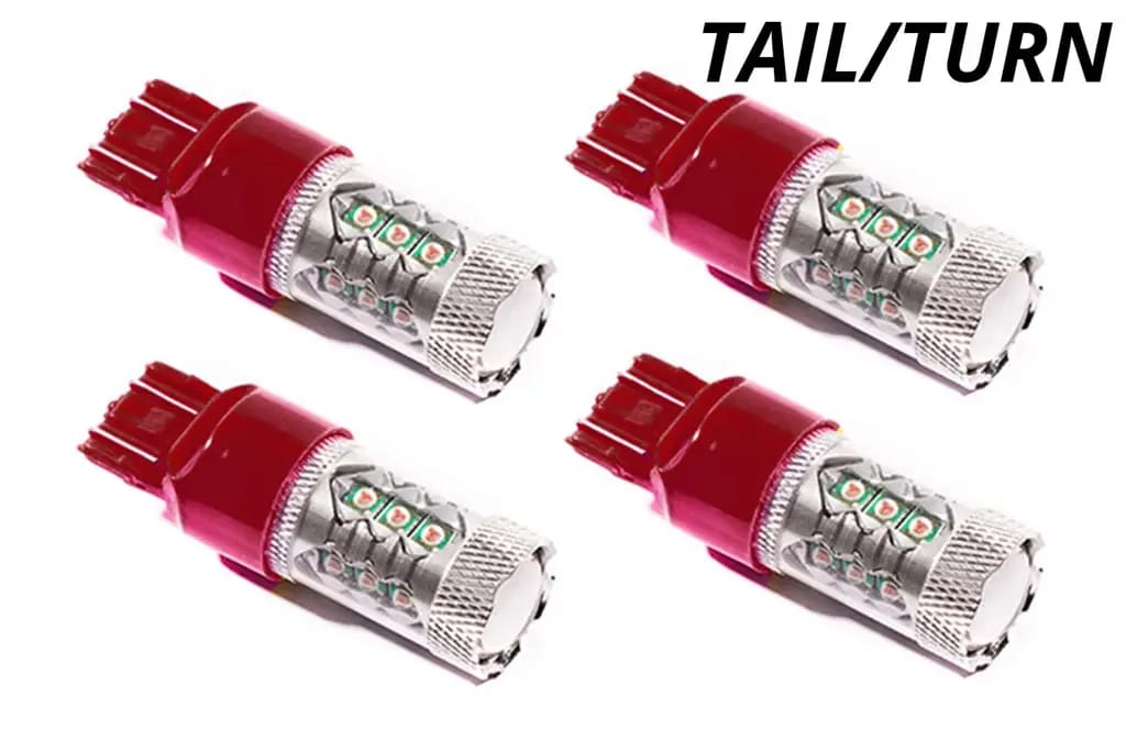 Diode Dynamics 7443 LED Bulb HP11 LED - Red Set of 4 thumbnail 2