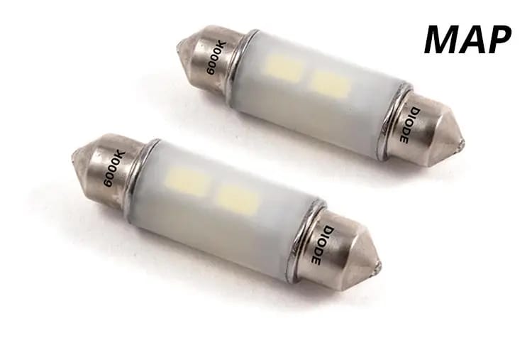 Diode Dynamics 39mm HP6 LED Warm - White (Pair) thumbnail 3