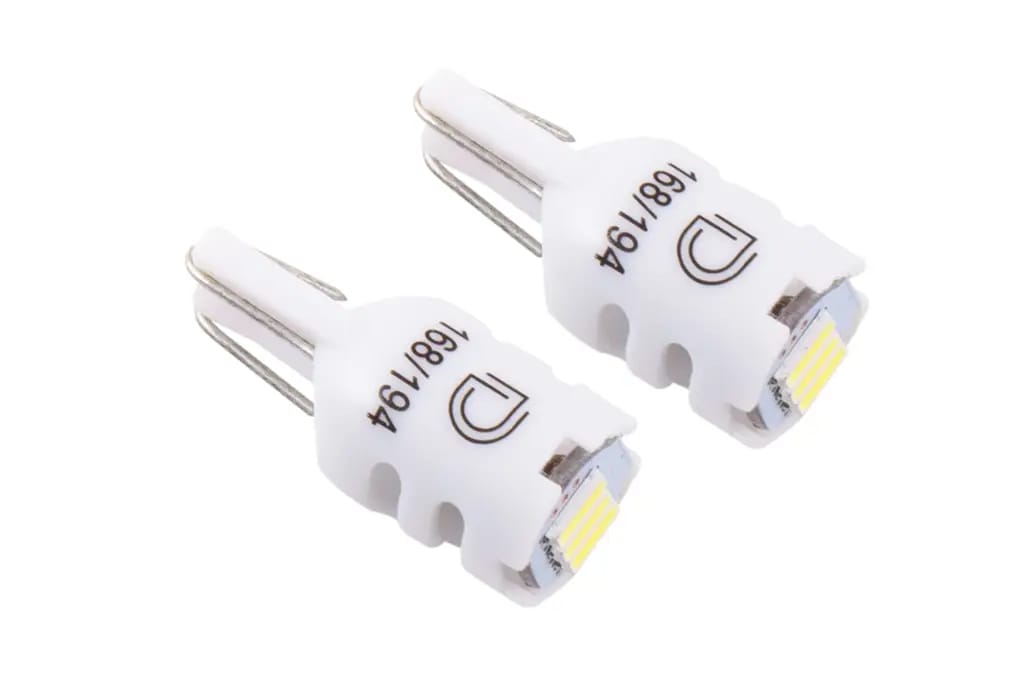 Diode Dynamics 194 LED Bulb HP3 LED - Cool - White Short (Pair)
