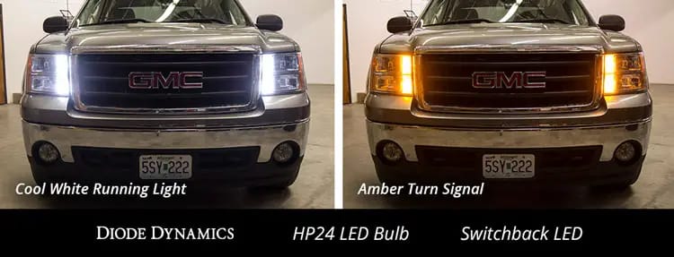 Diode Dynamics 4257 HP24 LED Bulb - Cool - White Switchback (Single) thumbnail 4