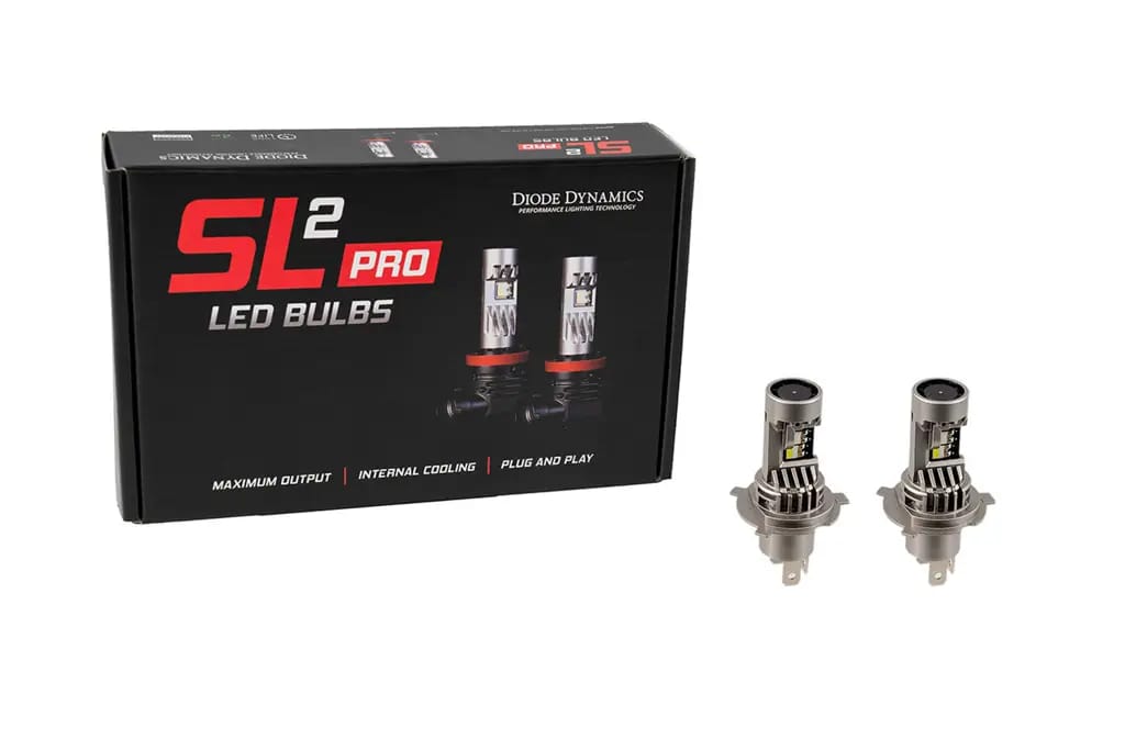 Diode Dynamics H4 White SL2 Pro LED Bulbs (Pair) thumbnail 2