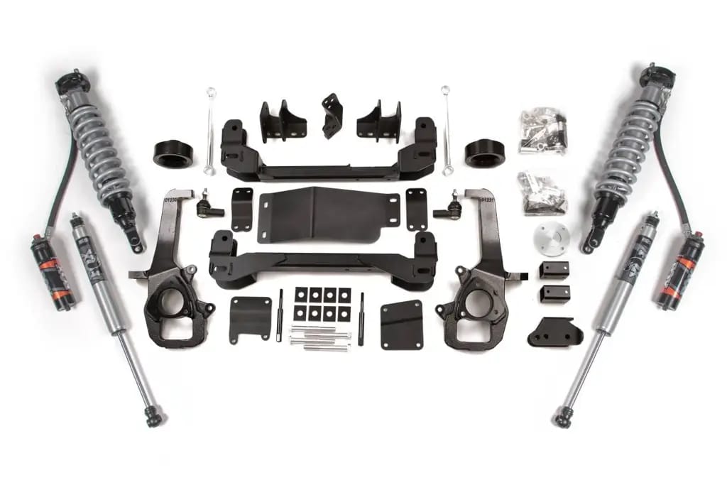 4 Inch Lift Kit | Ram 1500 4WD (2013-2018) & Classic (2019-2024) | 2" Coil Spacer | FOX 2.0 Performance Series Rear Shocks | BDS Suspension