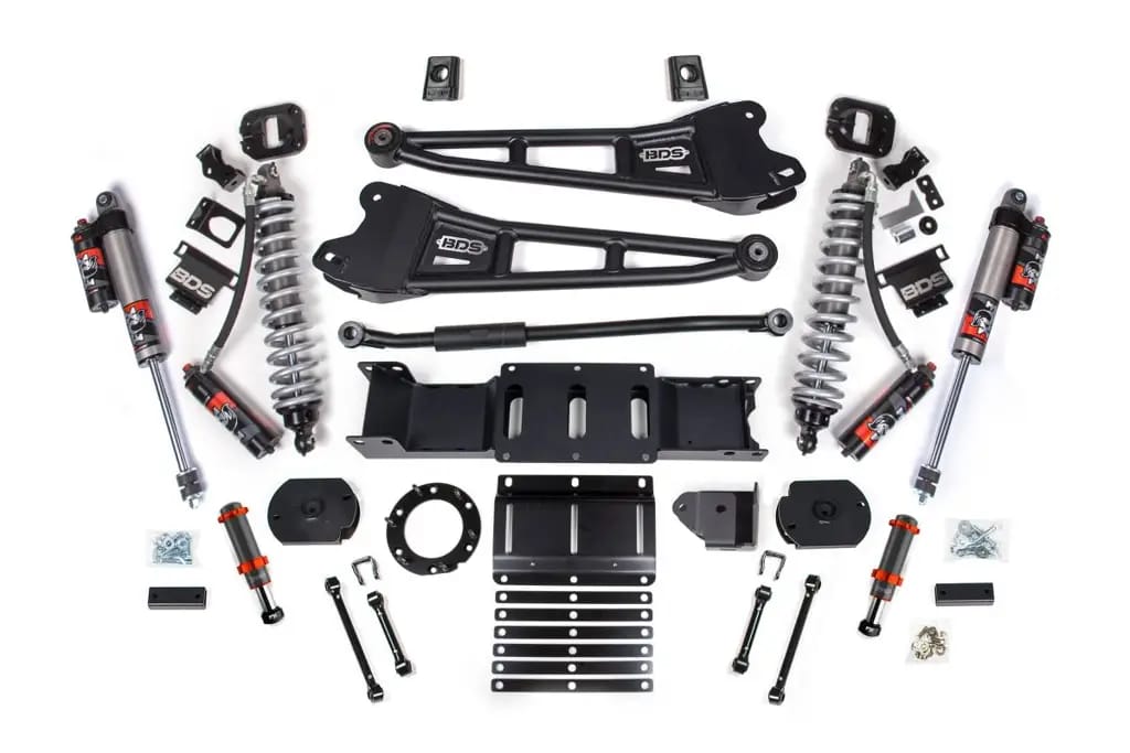 3 Inch Lift Kit w/ Radius Arm | FOX 2.5 Coil-Over Conversion Performance Elite | Ram 2500 (2019-2024) 4WD Diesel | FOX 2.0 Hydro Bump Stop | BDS Suspension thumbnail 2