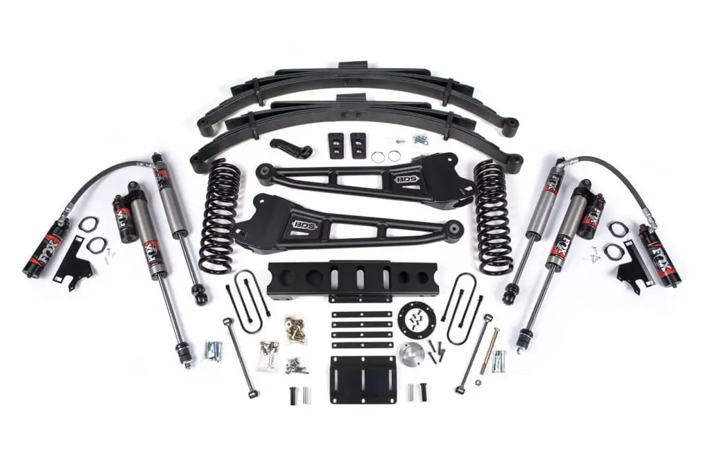 6 Inch Lift Kit w/ Radius Arms | Ram 3500 4WD Diesel (2013-2018) | 4.5 Inch Leaf Springs | 6-Bolt | FOX 2.5 Performance Elite | BDS Suspension thumbnail 2