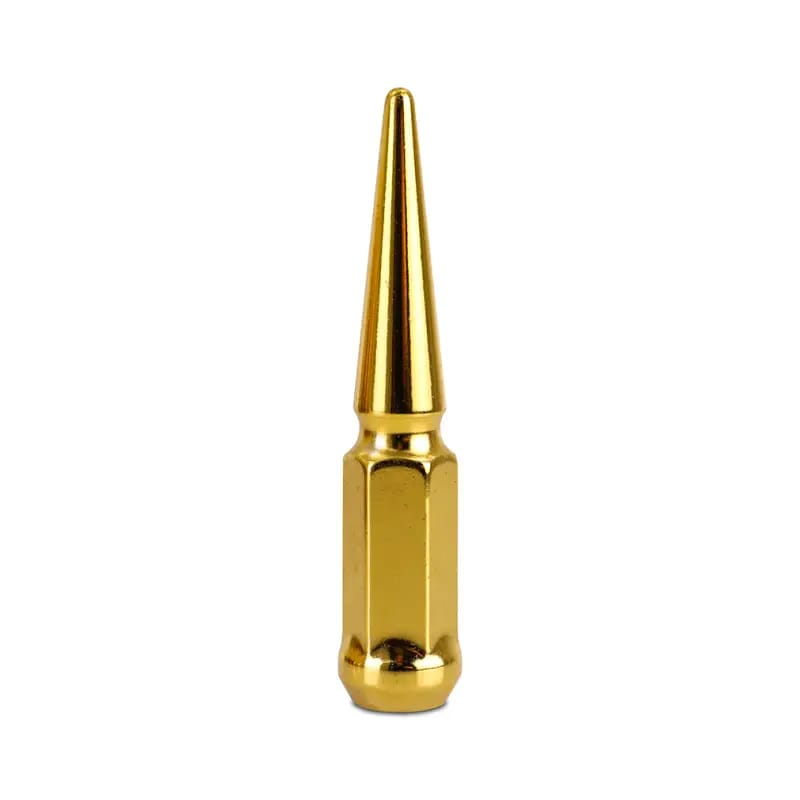 Mishimoto Mishimoto Steel Spiked Lug Nuts M14 x 1.5 24pc Set Gold thumbnail 5