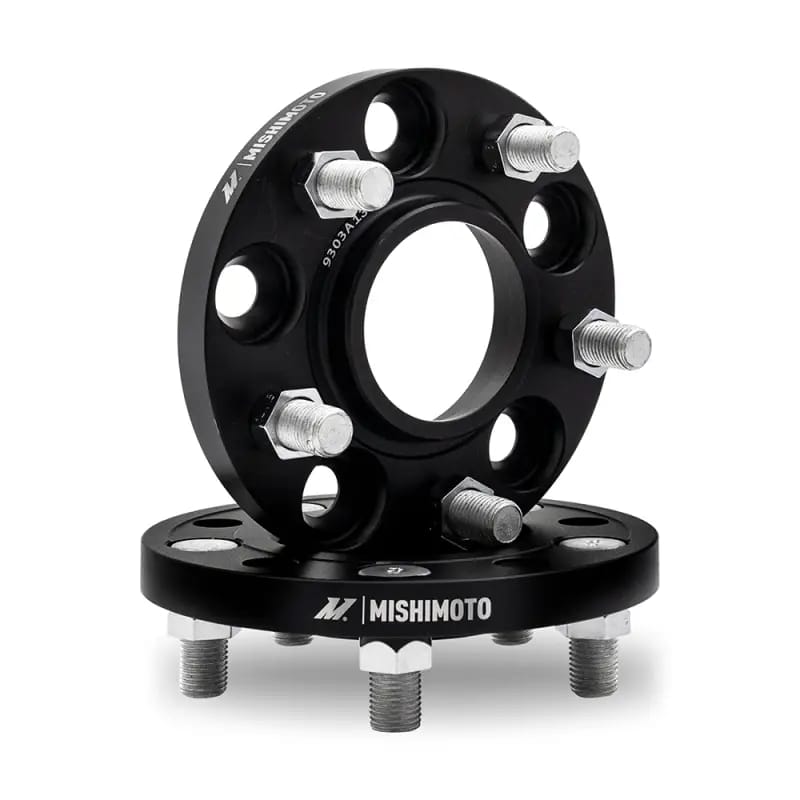 Mishimoto Wheel Spacers - 5X114.3 / 70.5 / 15 / M14 - Black thumbnail 3