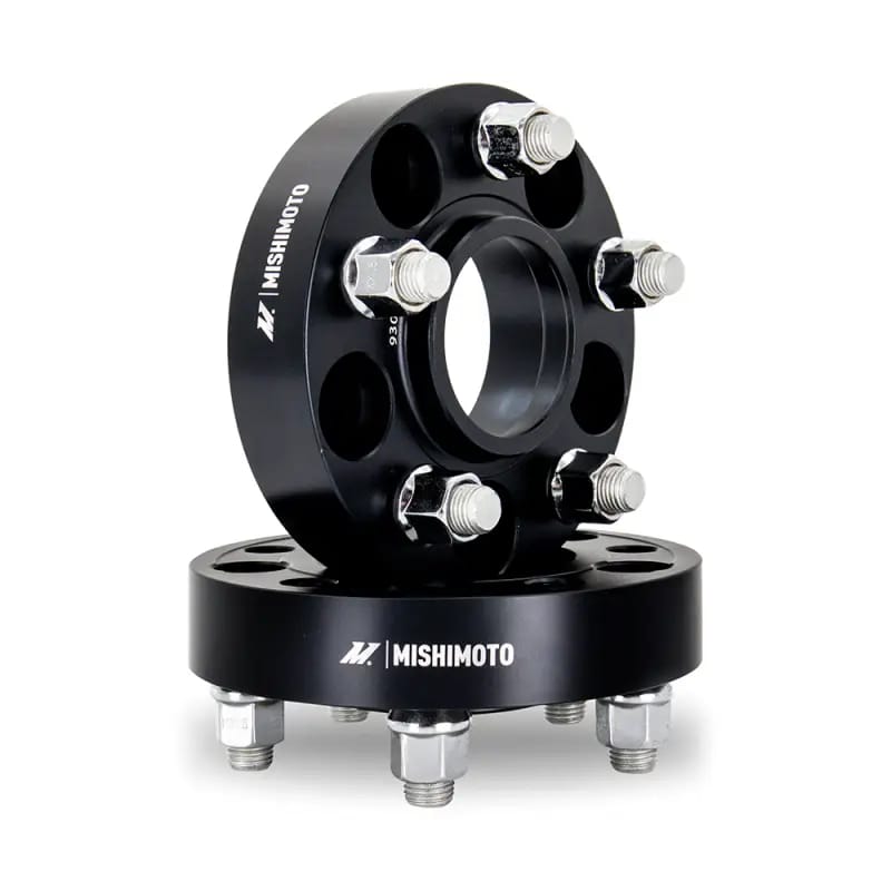 Mishimoto Wheel Spacers - 5X114.3 / 70.5 / 40 / M14 - Black thumbnail 3