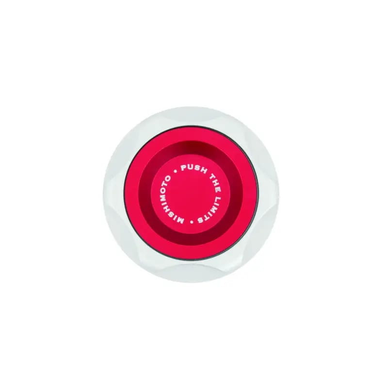 Mishimoto Mitsubishi Oil Filler Cap - Red thumbnail 10