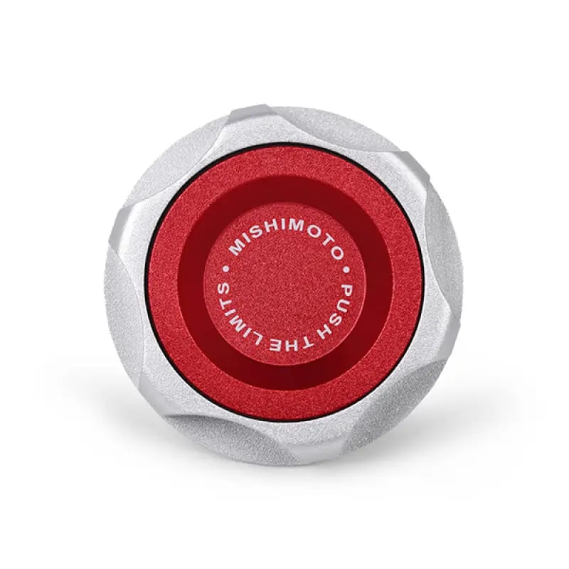 Mishimoto 2015+ Ford Mustang EcoBoost/2013+ Ford Focus ST Oil Filler Cap - Red thumbnail 3