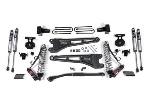 2.5 Inch Radius Arm Lift Kit | FOX 2.5 Performance Elite Coil-Over Conversion | Ford F250/F350 Super Duty (2017-2019) 4WD Diesel | BDS Suspension