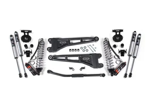 2.5 Inch Lift Kit w/ Radius Arm | FOX 2.5 Performance Elite Coilover | Ford F250/F350 Super Duty (2011-2016) 4WD Diesel | No Rear Block | BDS Suspension