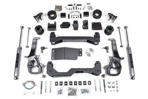 4 Inch Lift Kit | 2013-2018 Ram 1500 w/ Factory Air Ride | 4WD | w/ FOX 2.0 Performance Series Shocks | BDS Suspension
