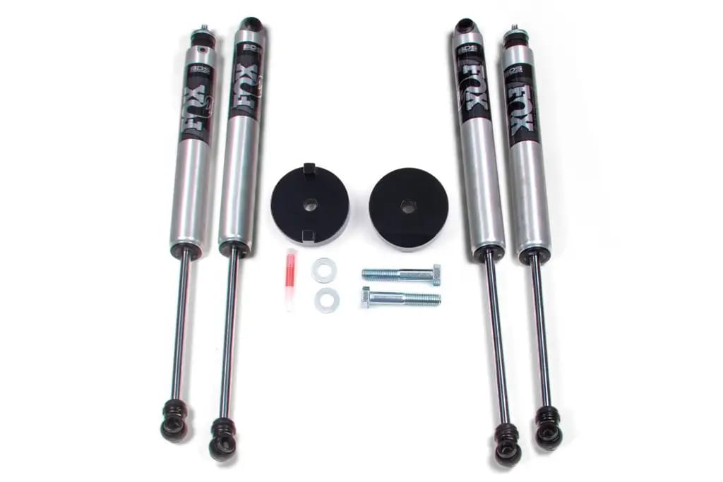 2 Inch Coil Spacer Leveling Kit | Ford F250/F350 Super Duty (2005-2016) 4WD | w/ FOX 2.0 Performance Series Shocks | BDS Suspension thumbnail 2