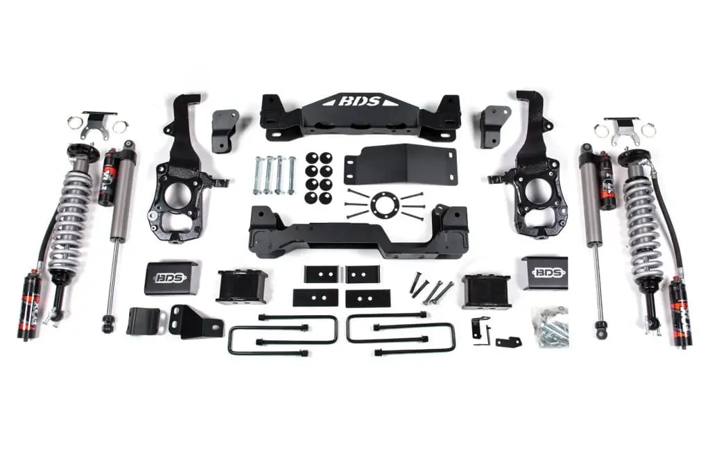6 Inch Lift Kit | FOX 2.5 Performance Elite Coil-Over | Ford F150 (2021-2026) 4WD | 5 Inch Block Kit w/ FOX 2.5 Performance Elite Rear Shocks | BDS Suspension thumbnail 2