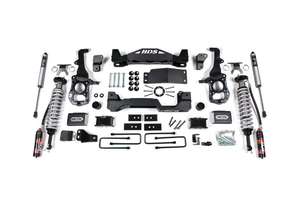 6 Inch Lift Kit | FOX 2.5 Performance Elite Coil-Over | Ford F150 (2021-2026) 4WD | 4 Inch Block Kit w/ FOX 2.0 Rear Shocks | BDS Suspension thumbnail 2