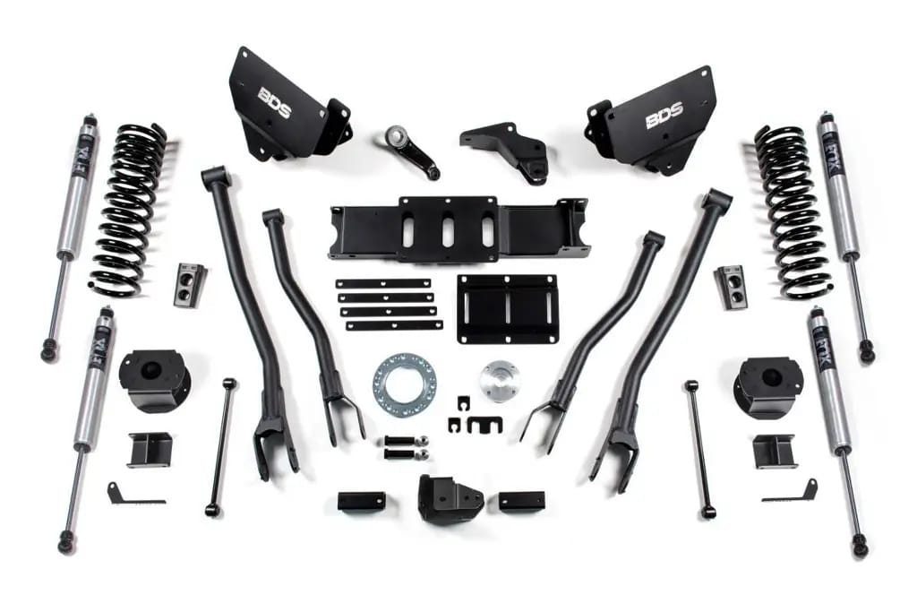6 Inch Lift Kit w/ 4-Link | Ram 2500 w/ Rear Air Ride (2014-2018) 4WD Diesel | FOX 2.0 Performance Series | BDS Suspension thumbnail 2