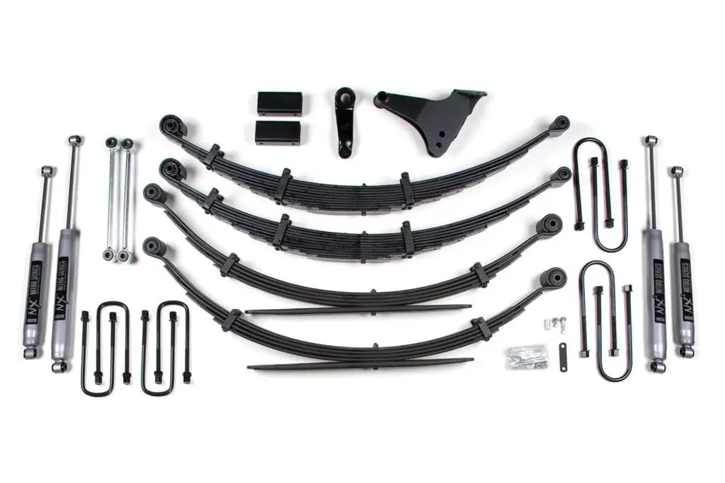 6 Inch Lift Kit | 2000-2005 Ford Excursion 4WD | Rear Leaf Springs | NX2 Nitro Series | BDS Suspension thumbnail 2
