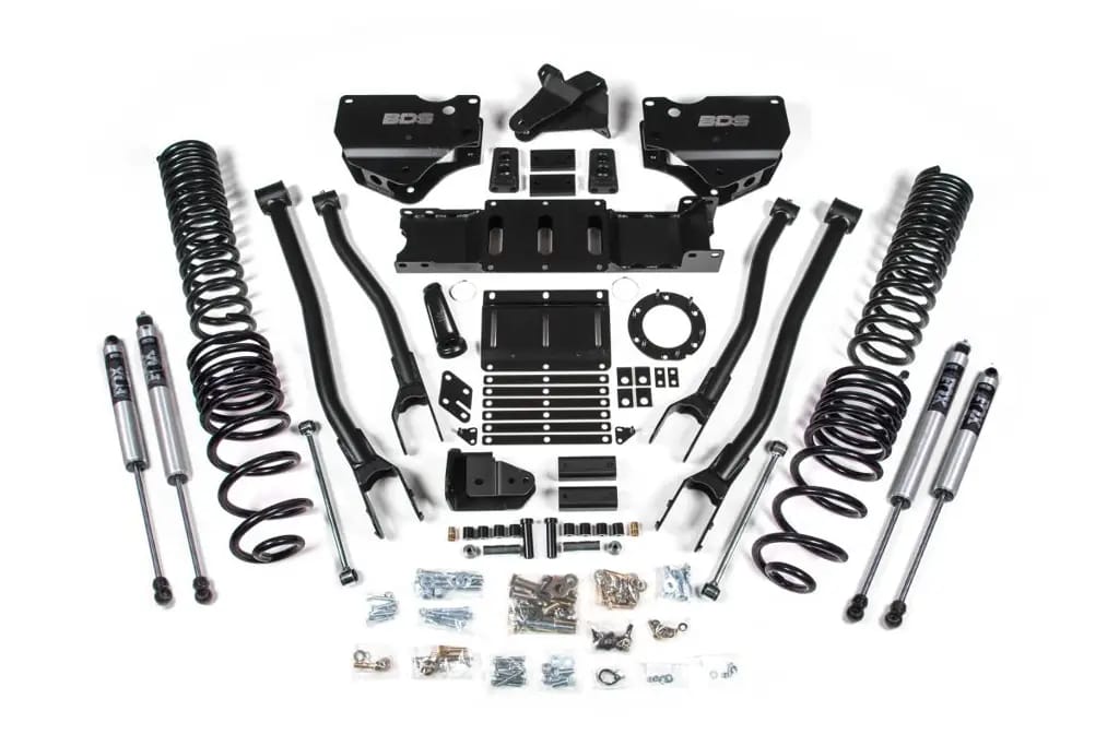 4 Inch Lift Kit w/ 4-Link | Ram 2500 (2019-2026) 4WD Gas | FOX 2.0 Performance Series Shocks | BDS Suspension thumbnail 2