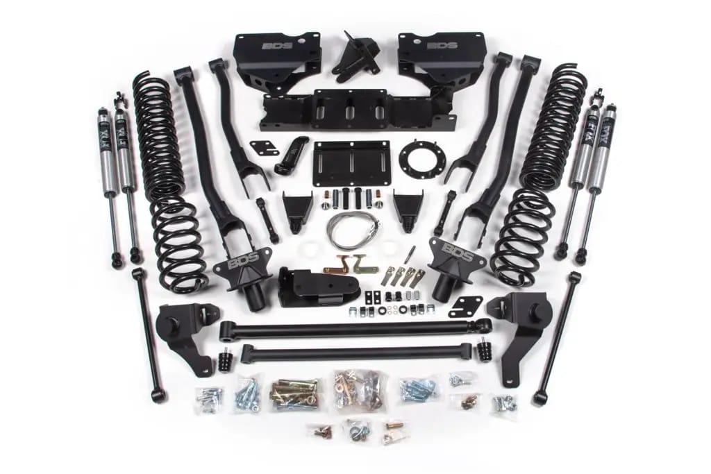 8 Inch Lift Kit w/ 4-Link | 2019-2024 Ram 2500 4WD Diesel | FOX 2.0 Performance Series Shocks | BDS Suspension thumbnail 2